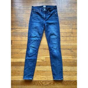JCREW 9" Toothpick Skinny Jeans sz 29T